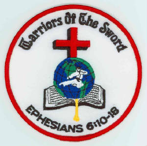 Warriors of the Sword Christian Martial Arts logo
